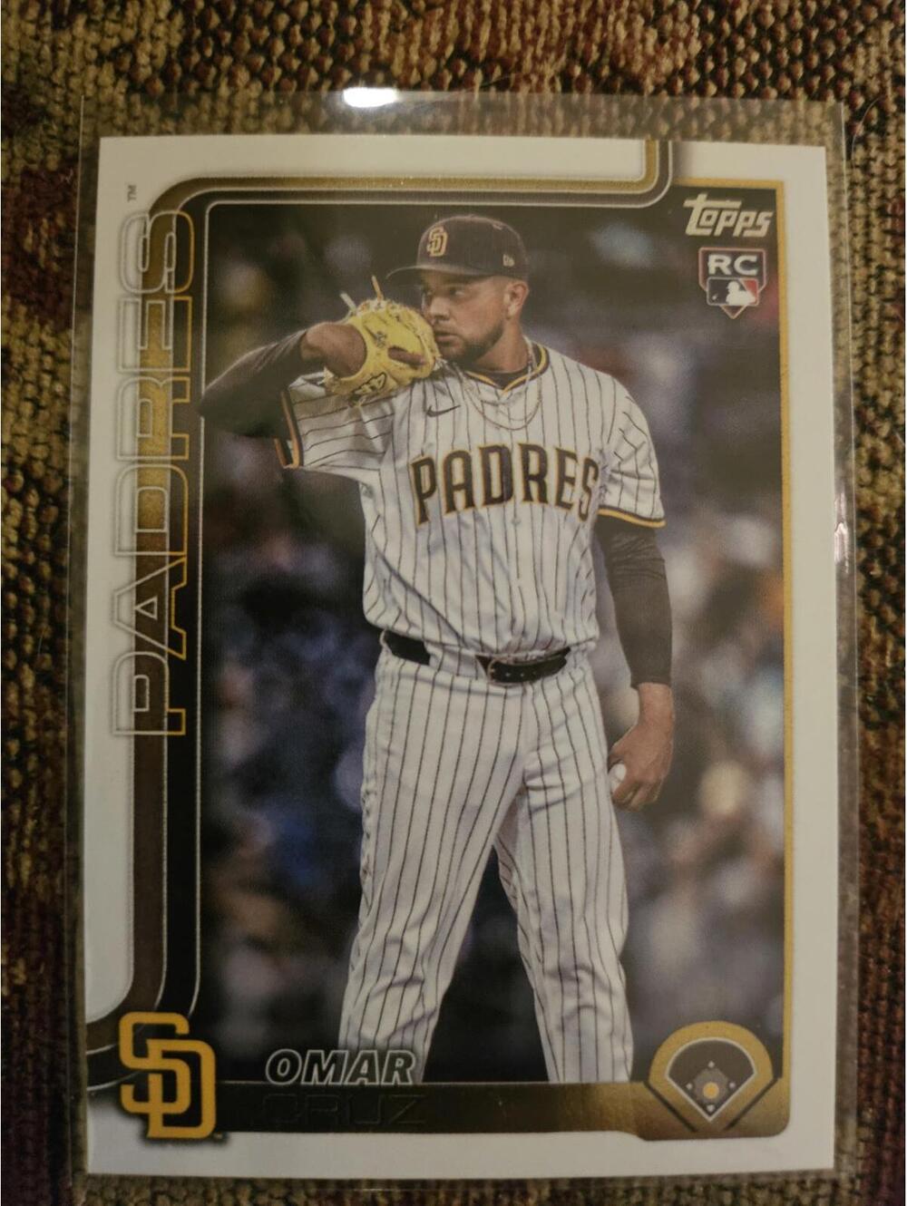 2025 Topps Update - Omar Cruz - RC  #US90 - Padres - RAW Mint - Picture 1 of 2